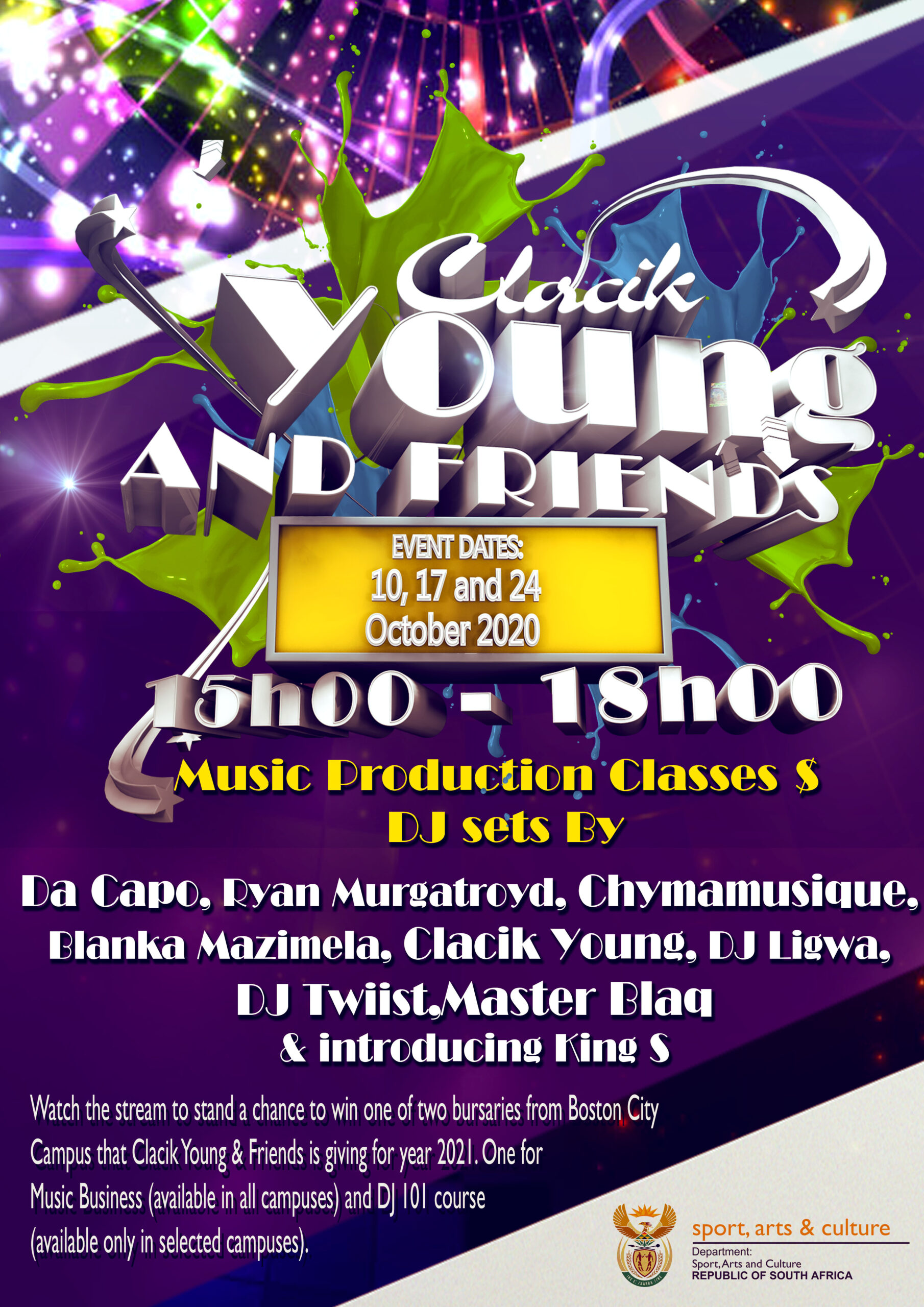 Classic Soul and Friends event poster